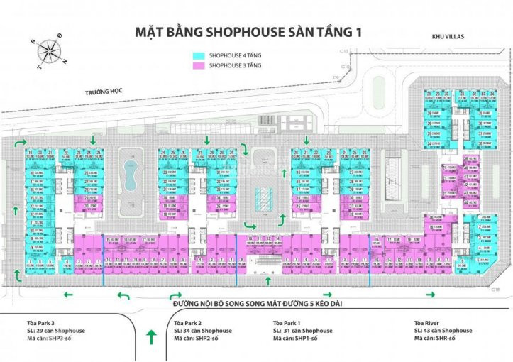 Chính Chủ Cần Bán Căn Shophouse Ngoại Giao Dự án Eurowindow River Park 159m2 1