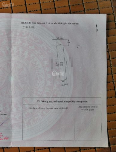 Chính Chủ Cần Bán Lô đất 815m2 Mặt đường Làng Hy Tái, đồng Thái, An Dương 1