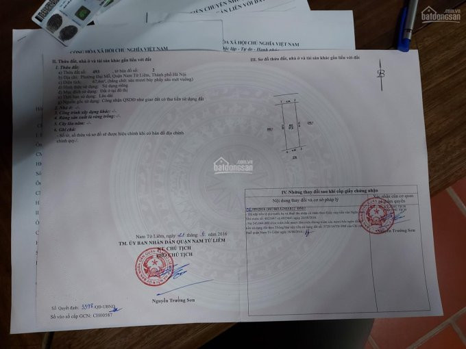 Chính Chủ Cần Bán Lô Nhà đất Lộc Phát Tại Xóm đình, đại Mỗ, Nam Từ Liêm Ngõ ô Tô Vào, Thông Thoáng Vị Trí đẹp 1
