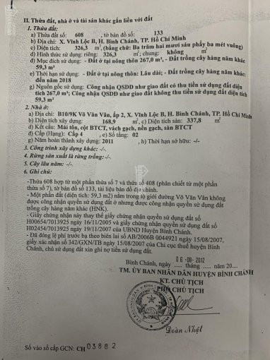 Chính Chủ Cần Bán Nhanh Nhà Mặt Tiền Võ Văn Vân, 326m2 Vị Trí đắc địa Với Giá Siêu Rẻ 7