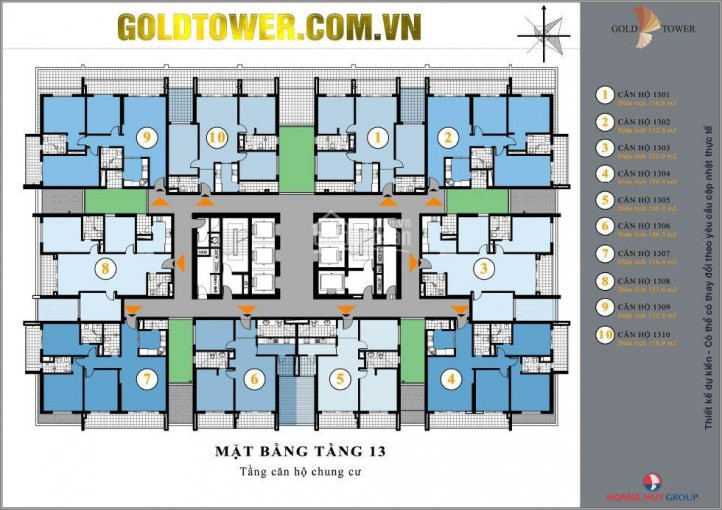 Chính Chủ Cho Thuê Nhanh Căn Hộ Chung Cư Gold Tower - 275 Nguyễn Trãi 3