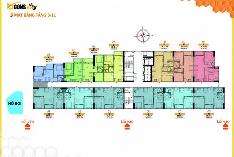 Chính Chủ Kẹt Tiền Cần Bán Căn Hộ Bcons Bee, Dĩ An, Bình Dương Dt 33,5m2 1pn 1wc Giá Cực Tốt 4