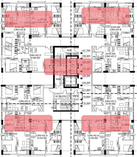 Chung Cư N01 Hạ đình- Nguyễn Xiển- Thanh Xuân 15tr/m~ 810tr/ Căn 0968095940 1