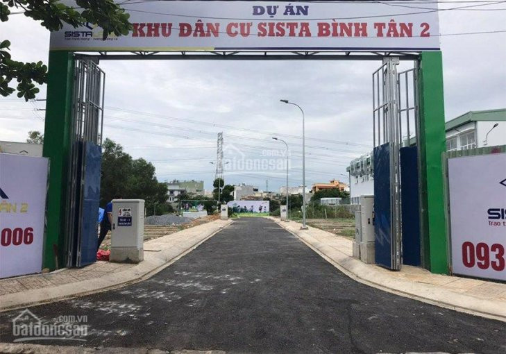 đất 4 X 16m- Kdc Sista Binh Tan 2_ An Lạc  Bình Tân- 4,5 Tỷ 2