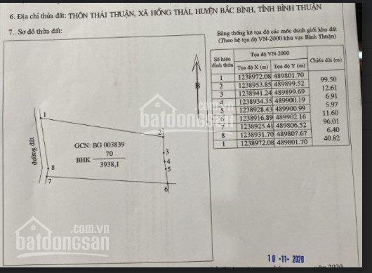 đất Có đường Riêng Sát Quốc Lộ 1a Liền Kề Kdc Hiện Hữu Dt 3676m2 396 Triệu, Sổ đỏ Trao Tay 4