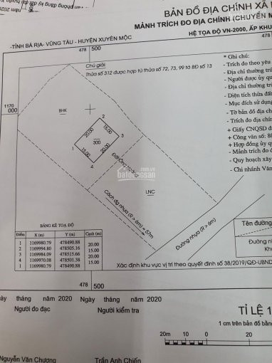 đất Mặt Tiền đường Nhựa Bình Châu Dt 40x120m, Có 300m2 Thổ Cư 4