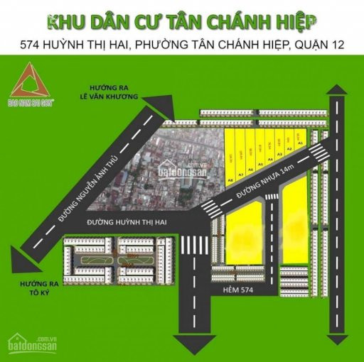 đất Mt Huỳnh Thị Hai, Kdc Mới Tân Chánh Hiệp - Q12 Shr, 29 Tỷ/ 80m2, đường 14m, Lh: 0773311898 2