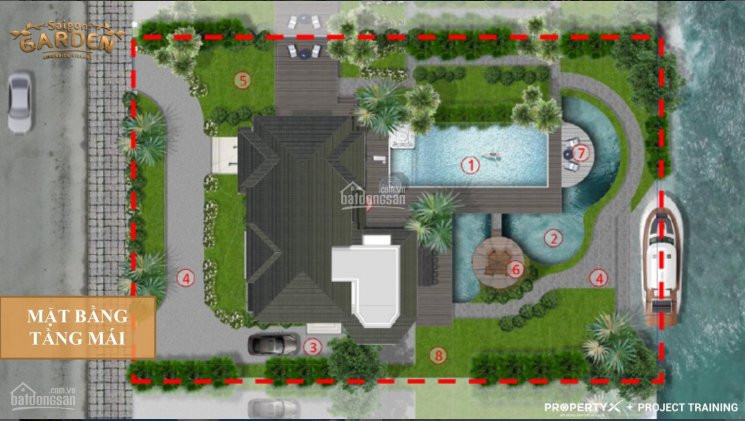 đất Nền Sổ đỏ Tại Saigon Garden Riverside Villages Biệt Thự Sân Vườn 1000m2, 21tr/m2 Ck Khủng 3