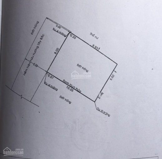 Hẻm 5m Phú Thọ Hòa, Ngay Khu Chợ Vải Sầm Uất, Tân Phú, Dt 8x10m Nhà Cấp 4 + Lửng Giá 9 Tỷ Tl 1