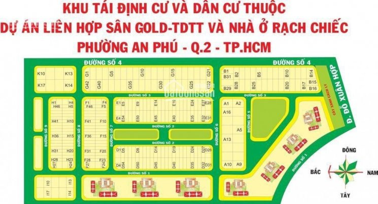 #hungviland Mua Bán Kdc Tái định Cư Nam Rạch Chiếc Q2 4