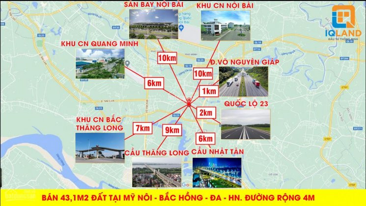 Lô đất Siêu đẹp Tại Mỹ Nội, Bắc Hồng Dt 45m2 4