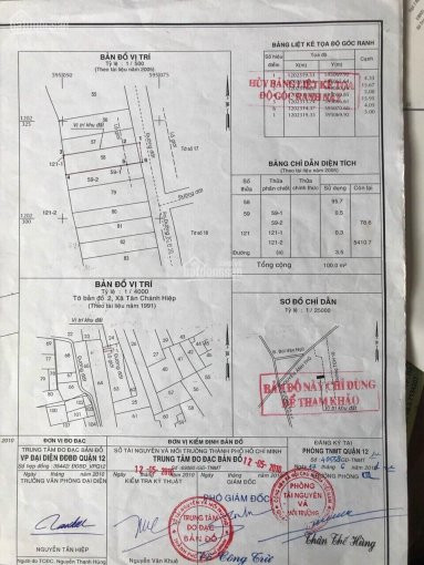 * Nhà 3 Tầng, Dt: 5m X 20m, P Tân Chánh Hiệp, Q12* Giá Bán: 5,4 Tỷ 6