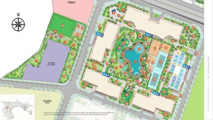 Vinhomes Smart City 2pn View Trực Diện Bể Bơi Resort 1000m2 Chuẩn Bị 500 Tr, Vay 70%, Htls 2 Năm 1