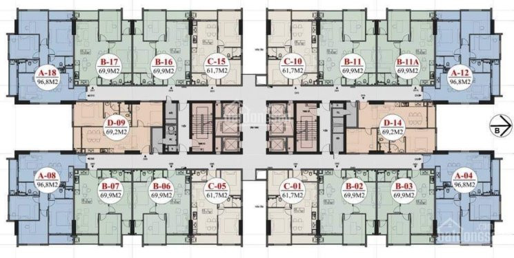 Vợ Chồng Tôi Cần Bán Gấp Cc Thăng Long Capital Căn 1515 Diện Tích 617m2, Giá 1 Tỷ 3 0916419028 2