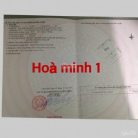 Chính Chủ Bán Nhanh Lô đất Hoà Minh 1, đường 5,5m , Rẻ Hơn đất Kiệt, 1,850 Tỷ, Lh 0938917985