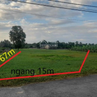 Chính Chủ Cần Tiền Bán Rẻ Lô đất Mt đường Trung An  (15 X 67 = 1071m2 (có 600m2 Thổ Cư) Xã Trung An, Củ Chi