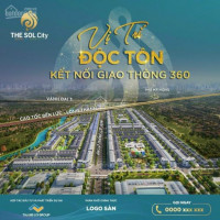 Khám Phá đất Nền Sol City Ngay Sau Lưng Chợ Hưng Long - Bình Chánh, Giá Chỉ 21tr/m2 Lh 0388157376