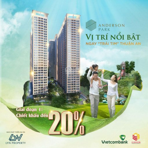 Anderson Park, Ck Khủng đến 16% + 100% Tặng Xe Vespa Thanh Toán 15% Nhận Nhà, 1%/tháng 0902524640 3