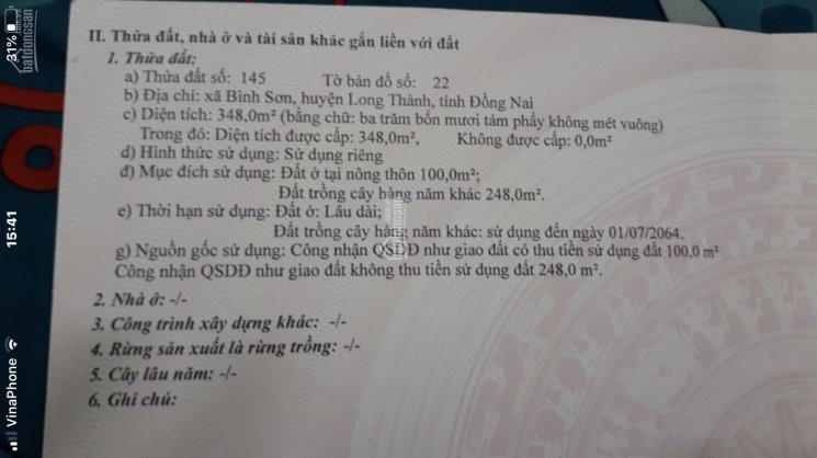 Anh Trai Tôi đang Cần Tiền Bán Gấp Lô đất Ngay Kdc Bình Sơn, Cách đt 769 100m, Hai Mặt Tiền, Nở Hậu 4