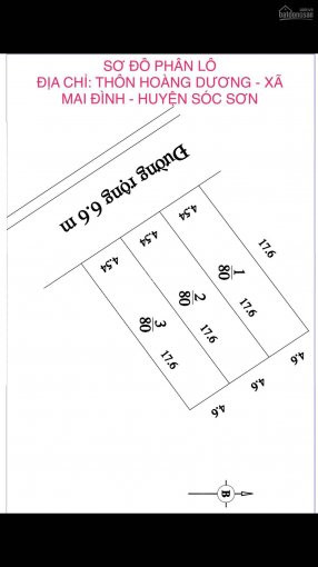 Bán đất Thổ Cư Hoàng Dương - Mai đình - Sóc Sơn 2