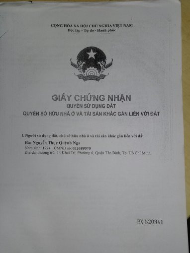 Bán Gấp Nhà Lê Trọng Tấn, Kcn Tân Bình, 4mx14m, Hẻm Xe Tải Sh Chính Chủ, Giá 377 Tỷ, 0918488958 5