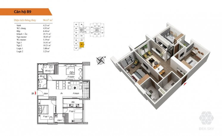 Cđt Bea Sky Cập Nhật Quỹ Căn Ngoại Giao Giá 28 Triệu/m2 Tặng Gói Nội Thất đầy đủ 350 Triệu, Ck 9% 5