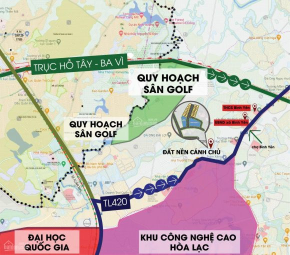 Chỉ Có Hơn 11tr/m2, Sổ đổ Trao Tay đất Nền Hoà Lạc, Gần Khu Cnc, Cách đg 420 Chỉ Có 300m 8