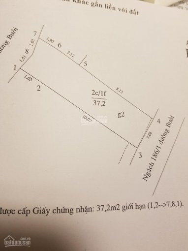 Chính Chủ Bán Nhà Số 188b đường Bưởi - Ba đình, 1 Mặt Phố, 1 Mặt Ngõ, 80m2, Mt 7m, Giá 20 Tỷ 1