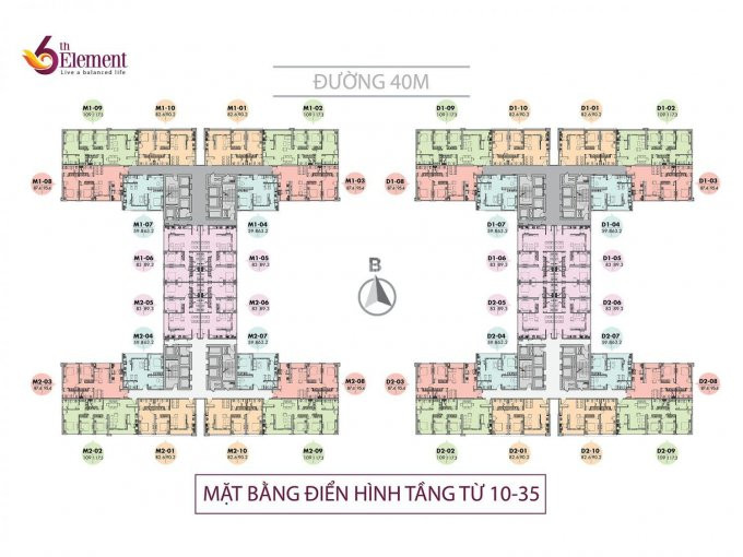 Chính Chủ Bán Nhanh 2 Căn 83m2 Tâng Cao, Bc đông Dự án 6th Element Tây Hồ Tây Full Nt 3,25 Tỷ Full Nt, 0983918483 4