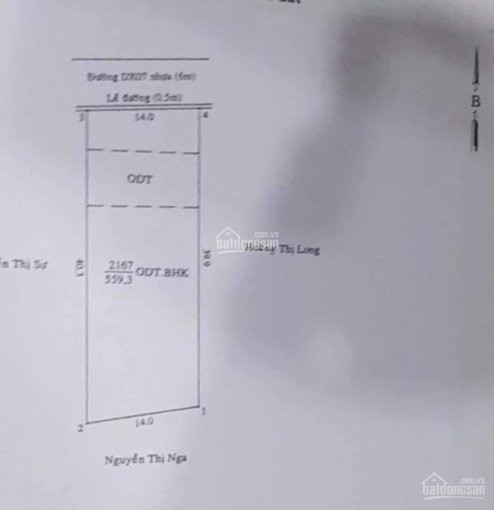 Chính Chủ Bán Nhanh đất Mặt Tiền 14*40m, đường Dx 007, Phú Mỹ 1