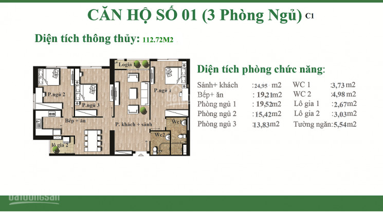 Chính Chủ Bán Nhanh Gấp Căn Hộ 1125m2 An Bình City, View Quảng Trường Hồ điều Hòa Cực đẹp, Giá 365 Tỷ 1