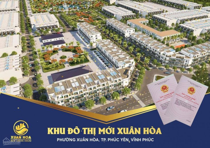 Chính Chủ Bán Nhanh Lô đất Kđt đồng Sơn Trung Tâm Tpphúc Yên, Diện Tích 103m2, Hướng Tây Bắc, Sđcc, Giá 105 Tr/m2 1