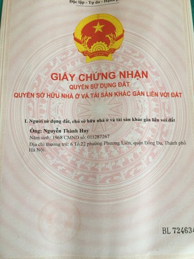 Chính Chủ Bán Nhanh Nhà Mặt Tiền Số 242 đường Lê Duẩn, Phường Trung Phụng, Quận đống đa, Hà Nội, Liên Hệ 0913563043 2