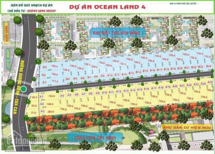 Chính Chủ Bán Nhanh Nhanh Nền Ocean Land 4 ông Lang, đường Dương đông - Cửa Cạn 2