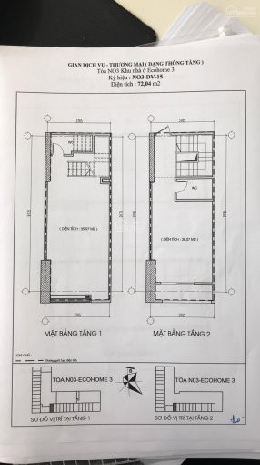 Chính Chủ Cần Bán Căn Ki ốt Dv15 Của Tòa N03 - Hướng Nam Mát Mẻ, Vị Trí đẹp Ngay Lối Vào Tòa Nhà 1