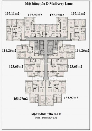 Chính Chủ Cần Bán Gấp Căn Hộ 3 Phòng Ngủ Tòa D, Tầng 23, Chung Cư Cao Cấp Mulberry Lane 4