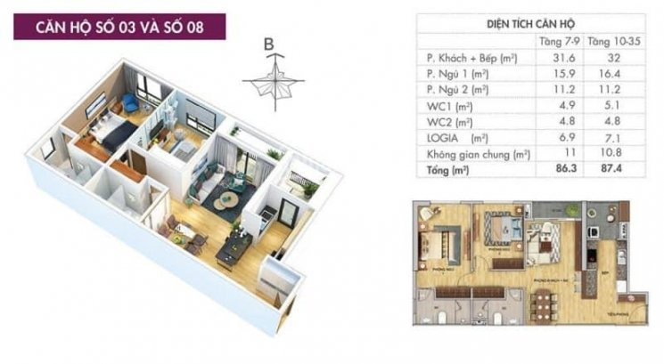 Chính Chủ Cần Bán Nhanh Trước Dịp Tết Căn 2 Ngủ 87m2 Tòa D Chung Cư 6th Element, Giá Siêu Tốt Lh 0926355365 4