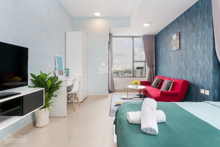 Chính Chủ Cho Thuê Nhanh Căn Hộ Studio River Gate, Full Nôị Thất, Căn Góc 32m2 Giá 105 Triệu, Lh:0909766889 4