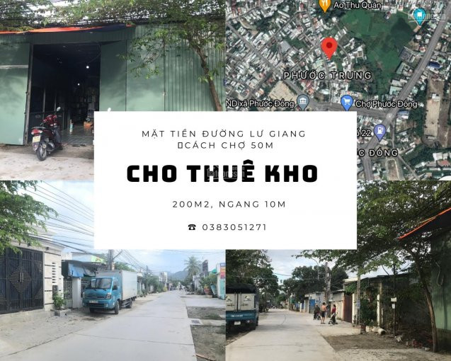 Chính Chủ Cho Thuê Nhanh Kho Mặt Tiền đường Lư Giang, Trung Tâm Xã Phước đồng 4