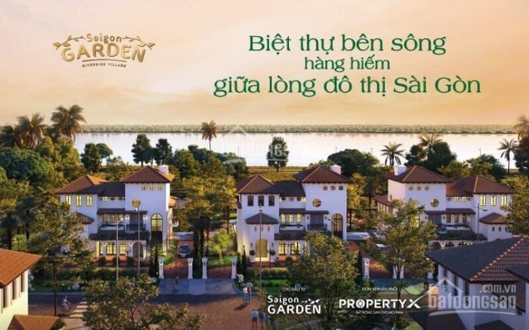 đất Nền Biệt Thự Vườn Sg Garden Riverside Village Q9, Ck 5%, Bán đảo Long Phước, Lh P0901777720 7