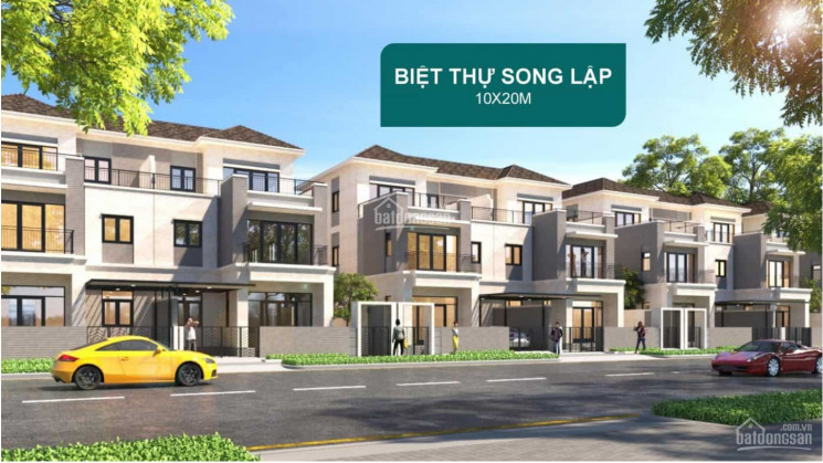 đầu Tư Siêu Lợi Nhuận  Bt Song Lập View Sông Giá 855 Tỷ, Nhà Phố 8x20m Giá Hot 71 Tỷ Lộ Giới 19m 2