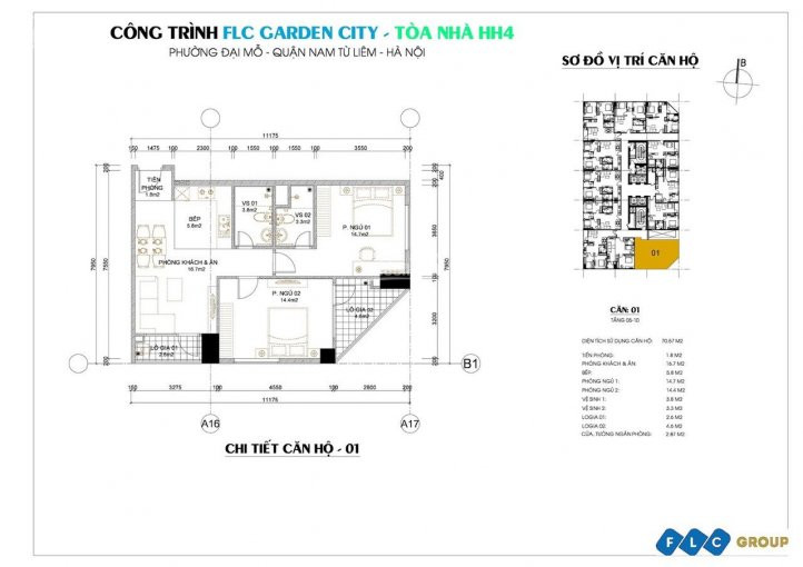 Flc Garden City đại Mỗ - Ngay Cạnh Aeon Hà đông - Trả Trước 400 Triệu 0977965395 6