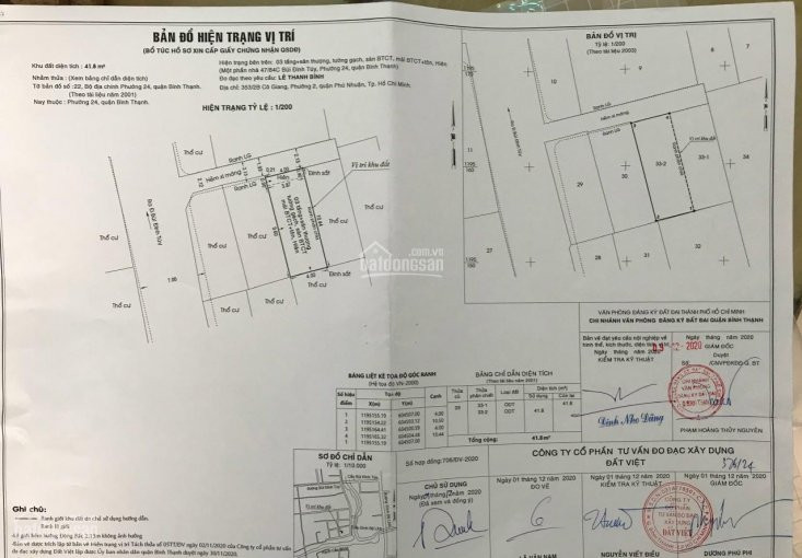 Lô Cực đẹp 80m2 Giá 32 Tỷ Mặt Tiền Hẻm 47 8m Ngay Cầu Bùi đình Túy Phường 24 Bình Thạnh 0901194345 1