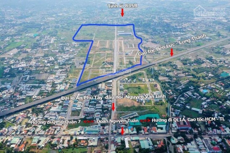 Nhà 100m2 Ngay Chợ Hưng Long, Bình Chánh 1