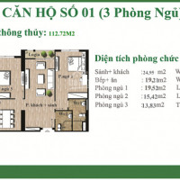 Chính Chủ Bán Nhanh Gấp Căn Hộ 1125m2 An Bình City, View Quảng Trường Hồ điều Hòa Cực đẹp, Giá 365 Tỷ