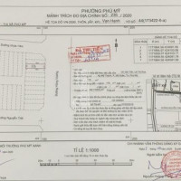 Chính Chủ Cần Bán 3 Lô đất Liền Kề Mt đường P (hùng Vương), Ngay Chung Cư đang Xây Dựng Osimi Phú Mỹ