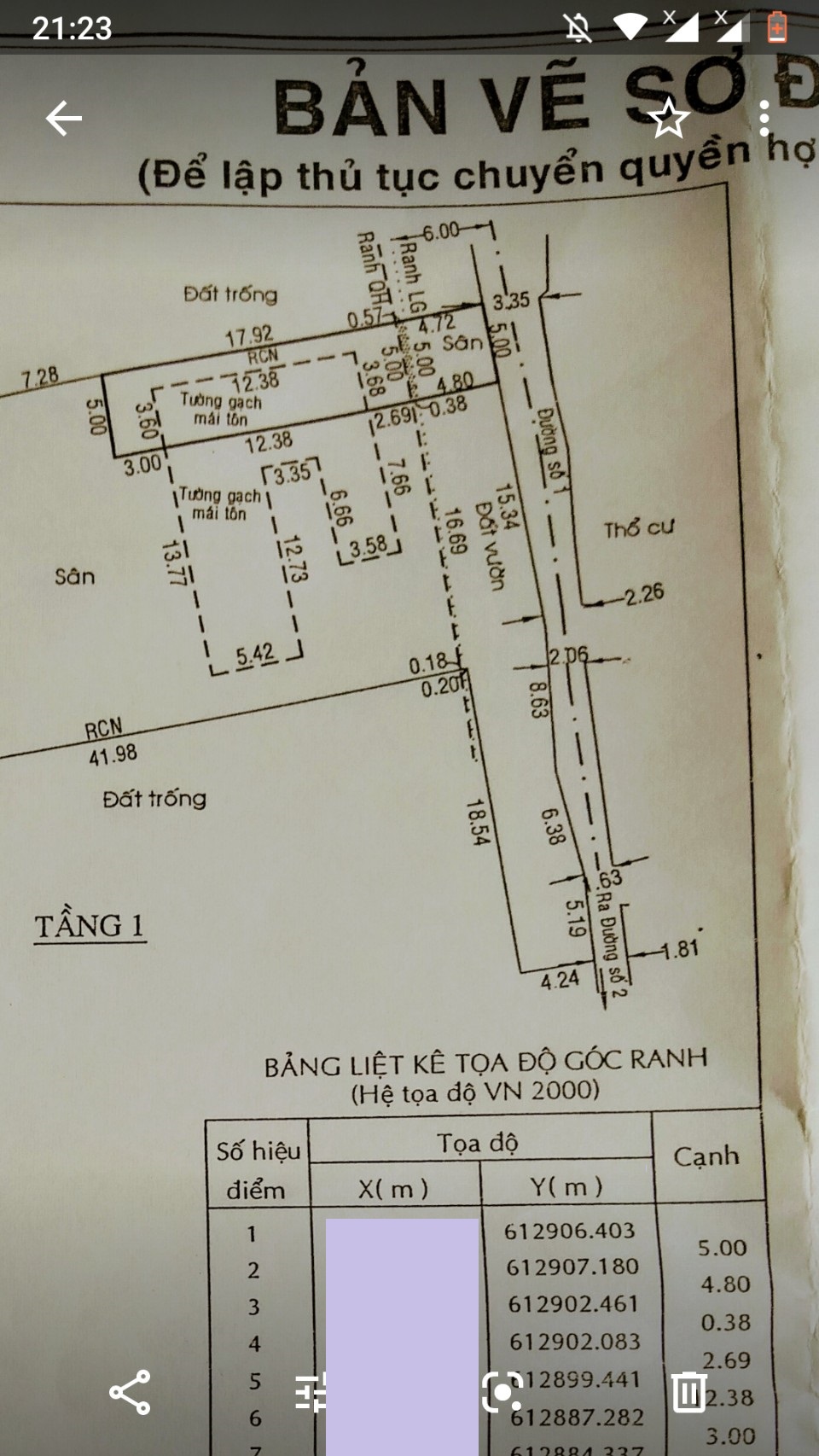 Bán đất Mặt tiền đường số 1 phường Tăng Nhơn Phú B Q9 3