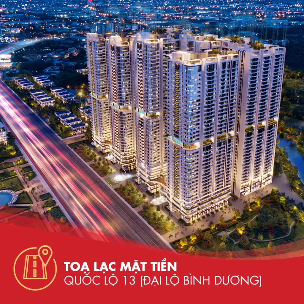   Căn hộ cao cấp Astral City - mặt tiền QL13 kề VSIP1, Aeon Mall giá shock chỉ 34tr/m2 tặng vàng 2