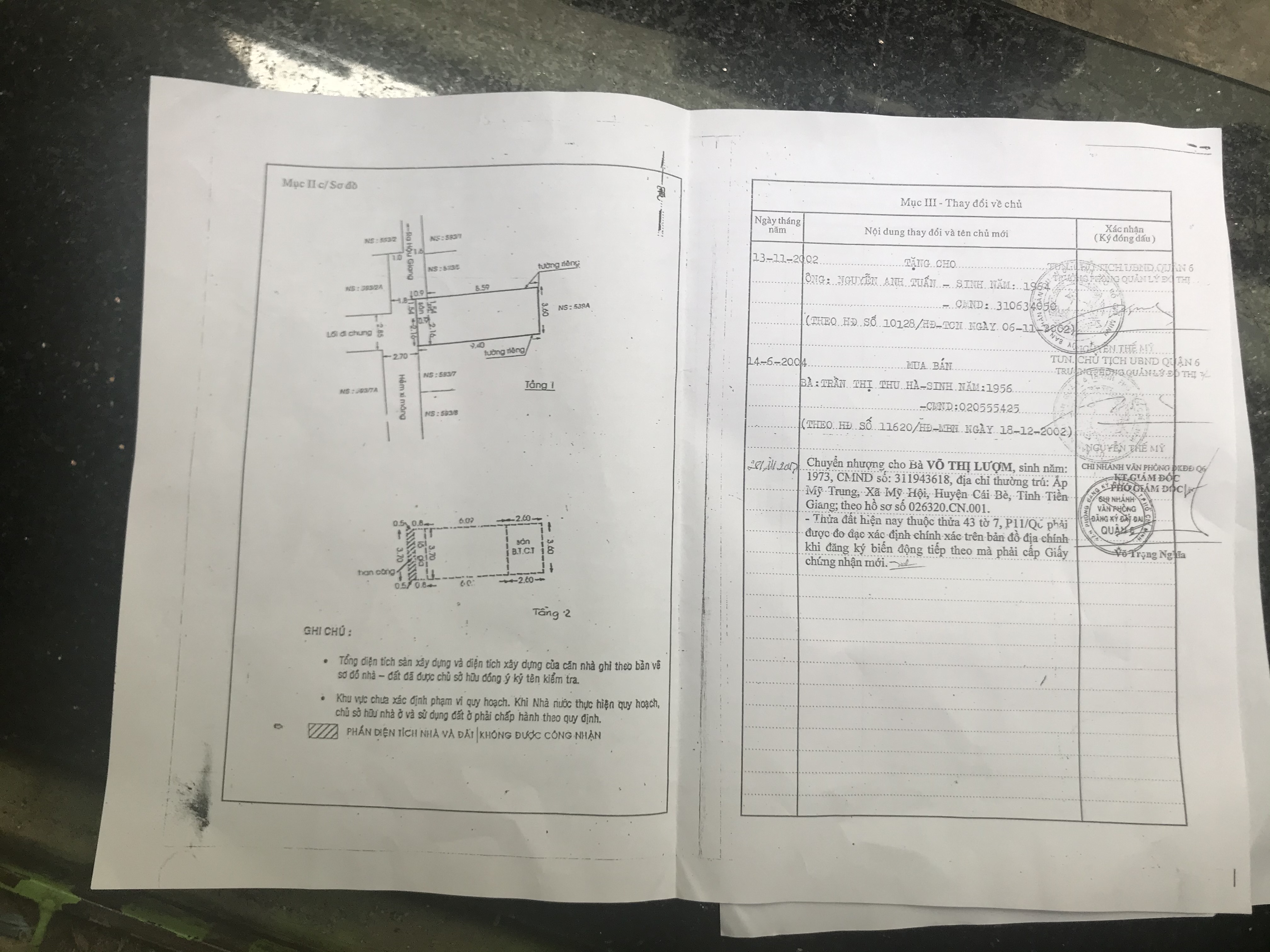 Nhà bán đường hậu Giang-phường 11 Quận 6-1 lần-2 PN 3