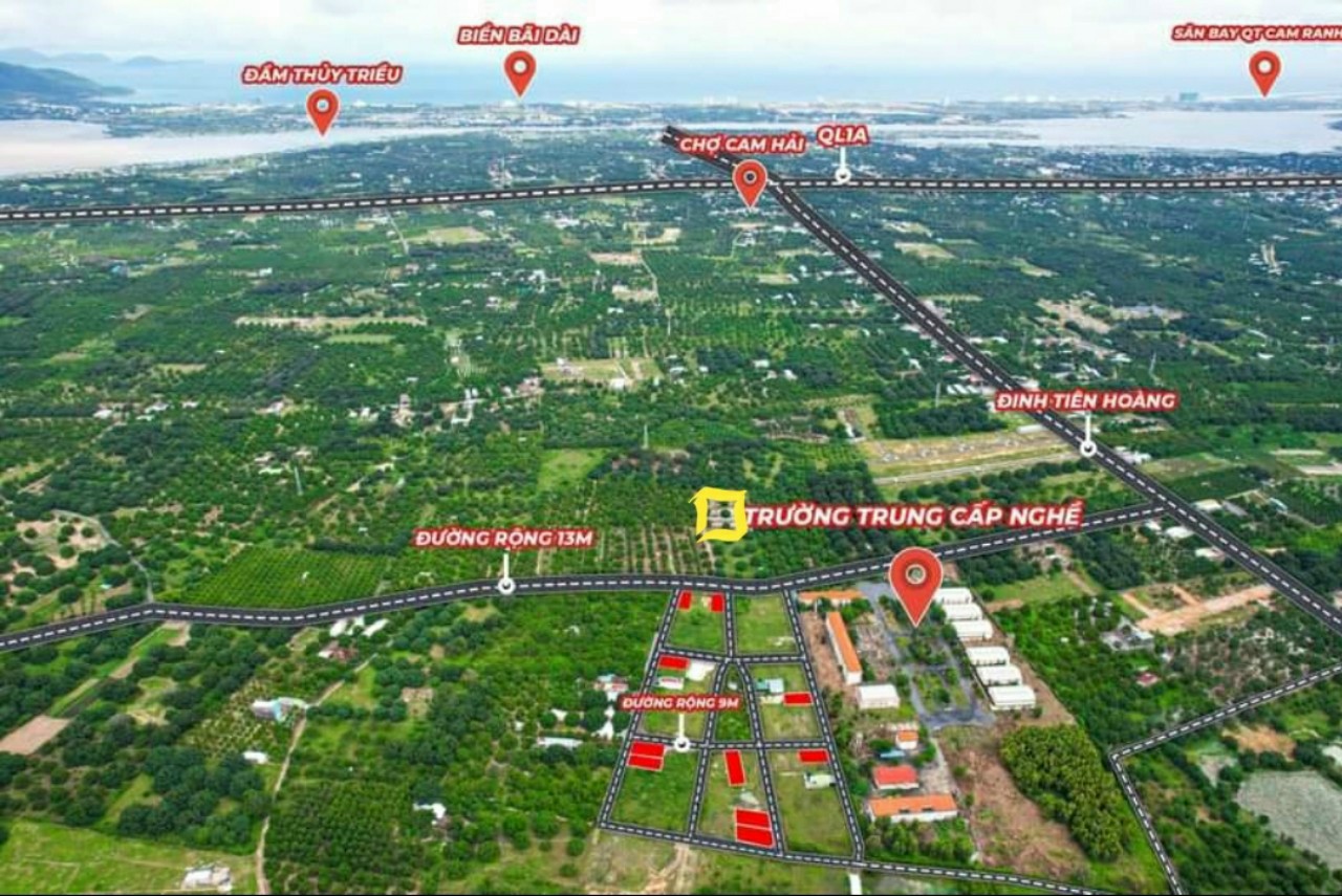 Cần bán Đất Xã Cam Hải Tây, Cam Lâm, Diện tích 4747.8m², Giá Thương lượng 3
